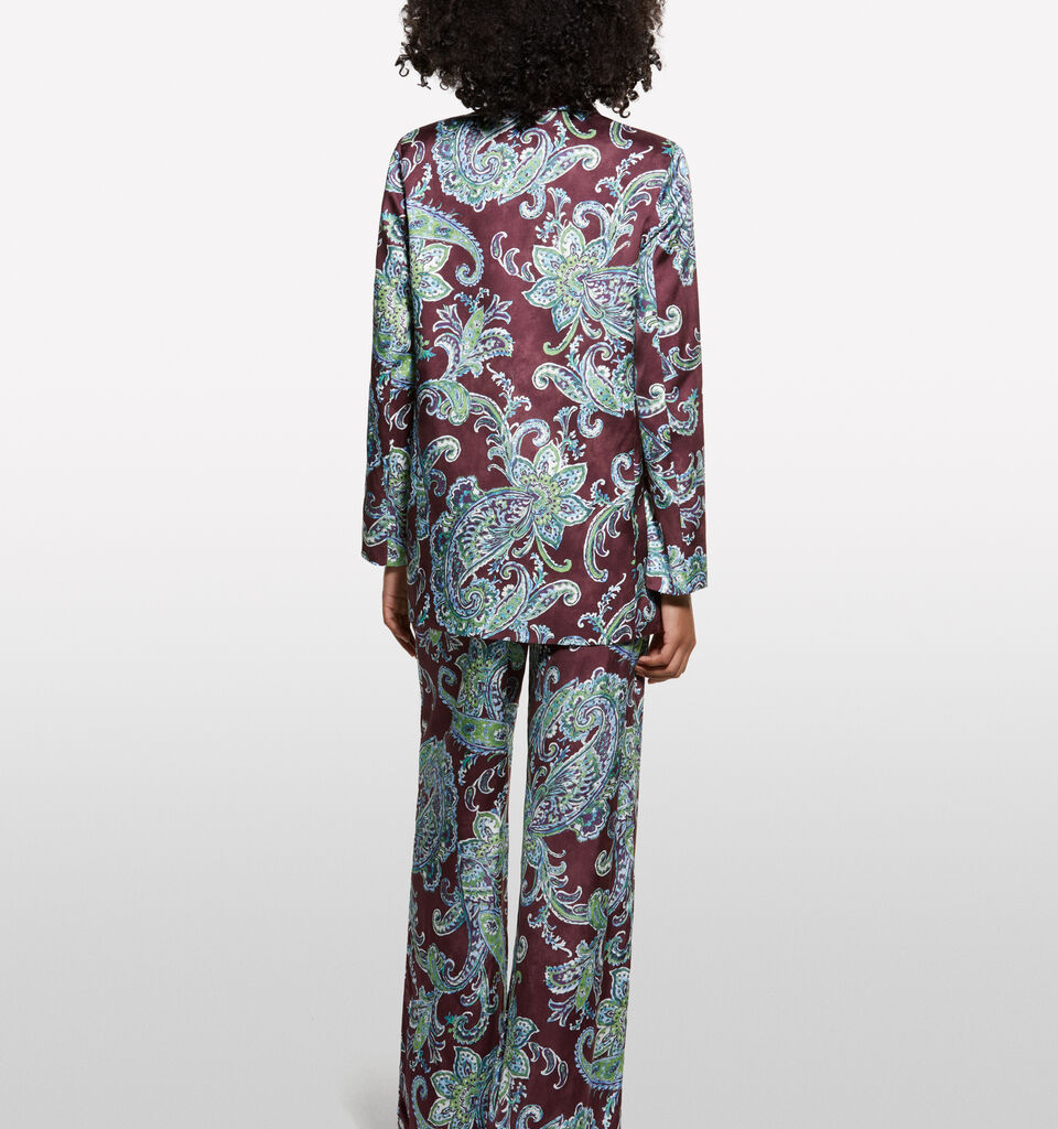 Offener Blazer mit Paisleymuster - blazer für damen - Multi-color | Sisley image number 2